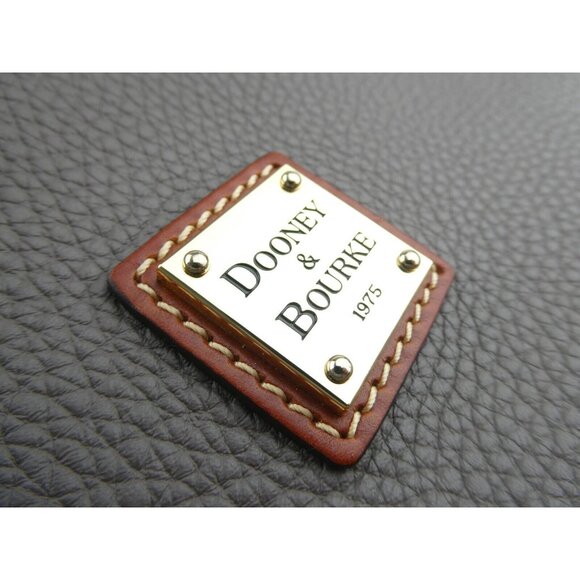 Dooney & Bourke Gray Pebble Leather Crossbody Purse - Picture 16 of 16